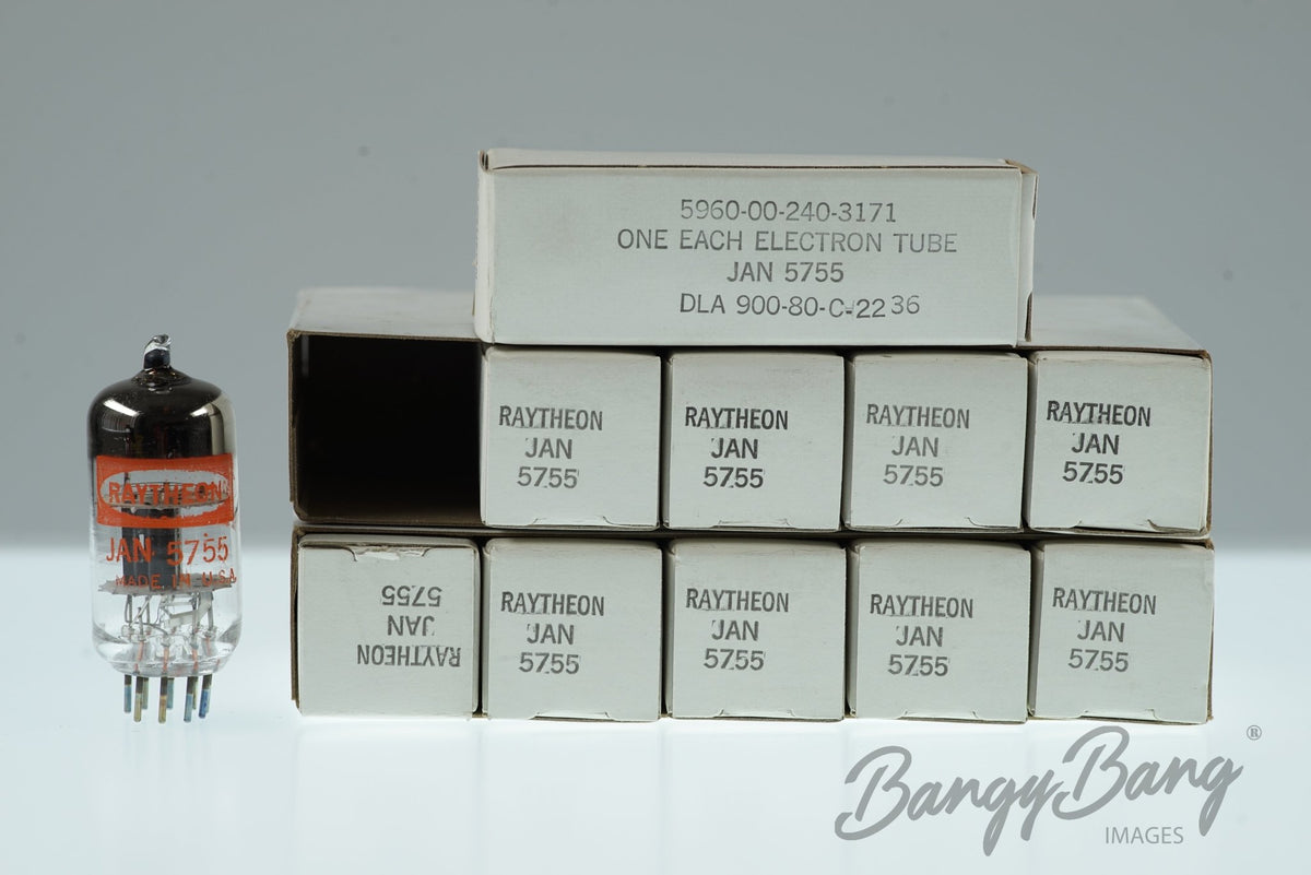 5755 RAYTHEON Audio Vacuum Tube Valve