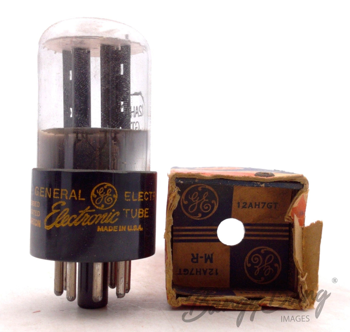12AH7GT General Electric Audio Vacuum Tube Valve