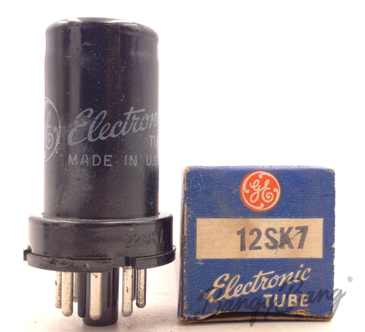 12SK7 General Electric Audio Vacuum Tube Valve