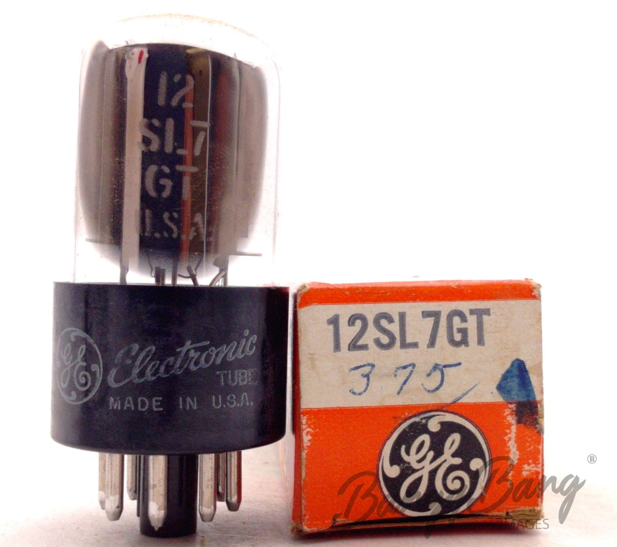 12SL7GT General Electric Audio Vacuum Tube Valve