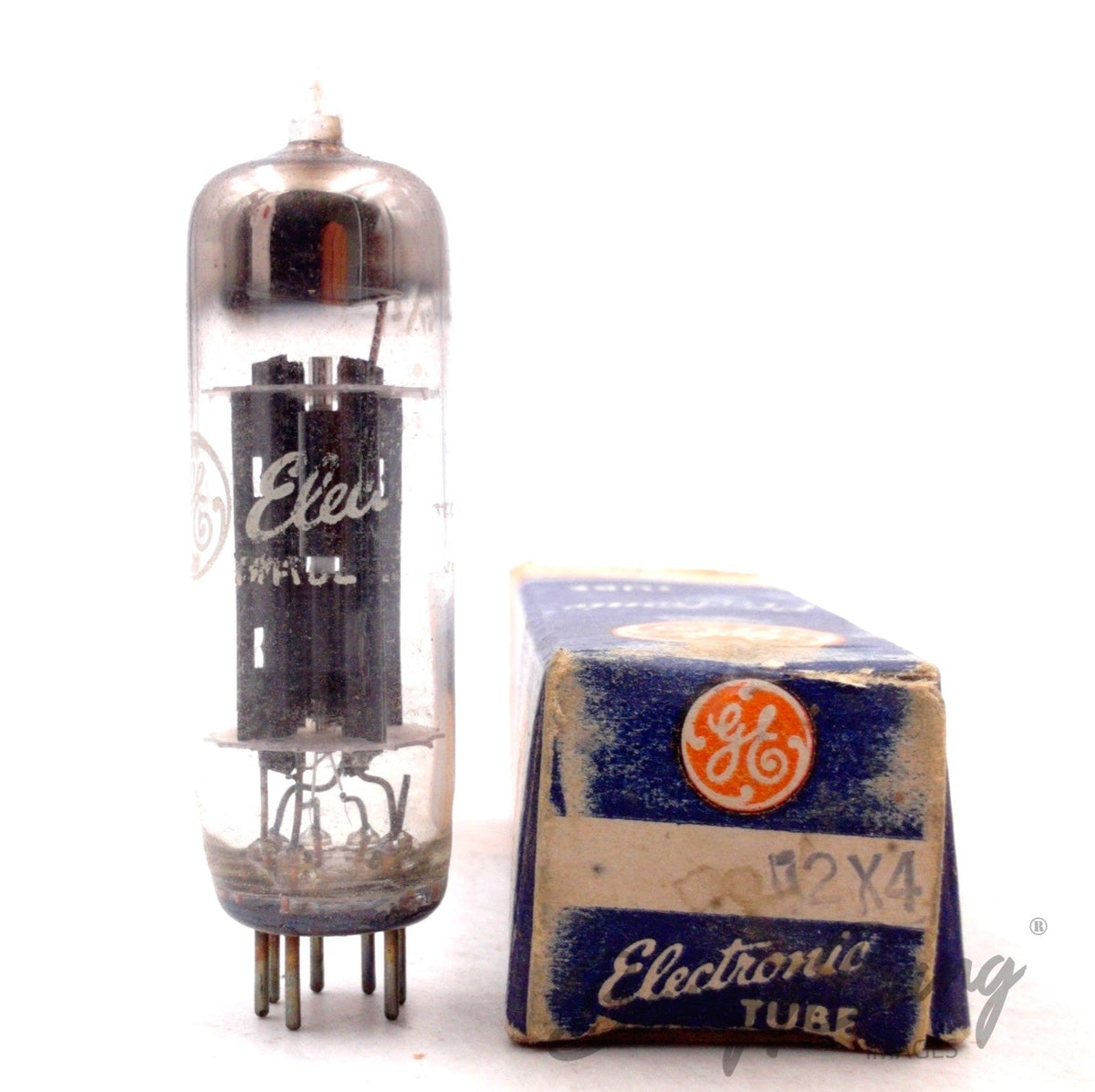 12X4 General Electric Audio Vacuum Tube Valve
