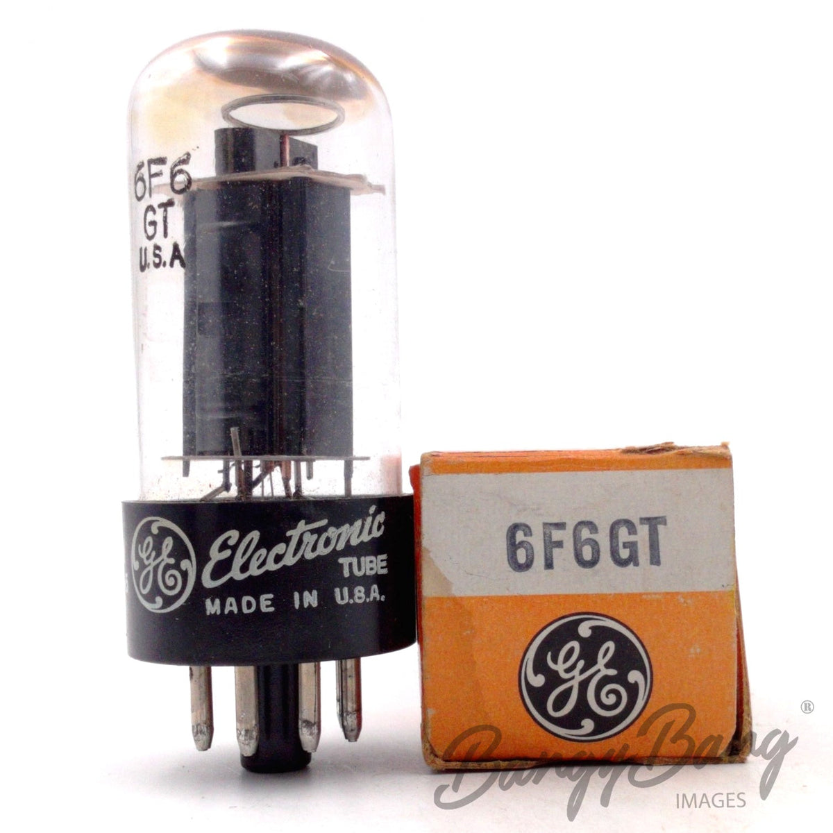 6F6GT General Electric Audio Vacuum Tube Valve