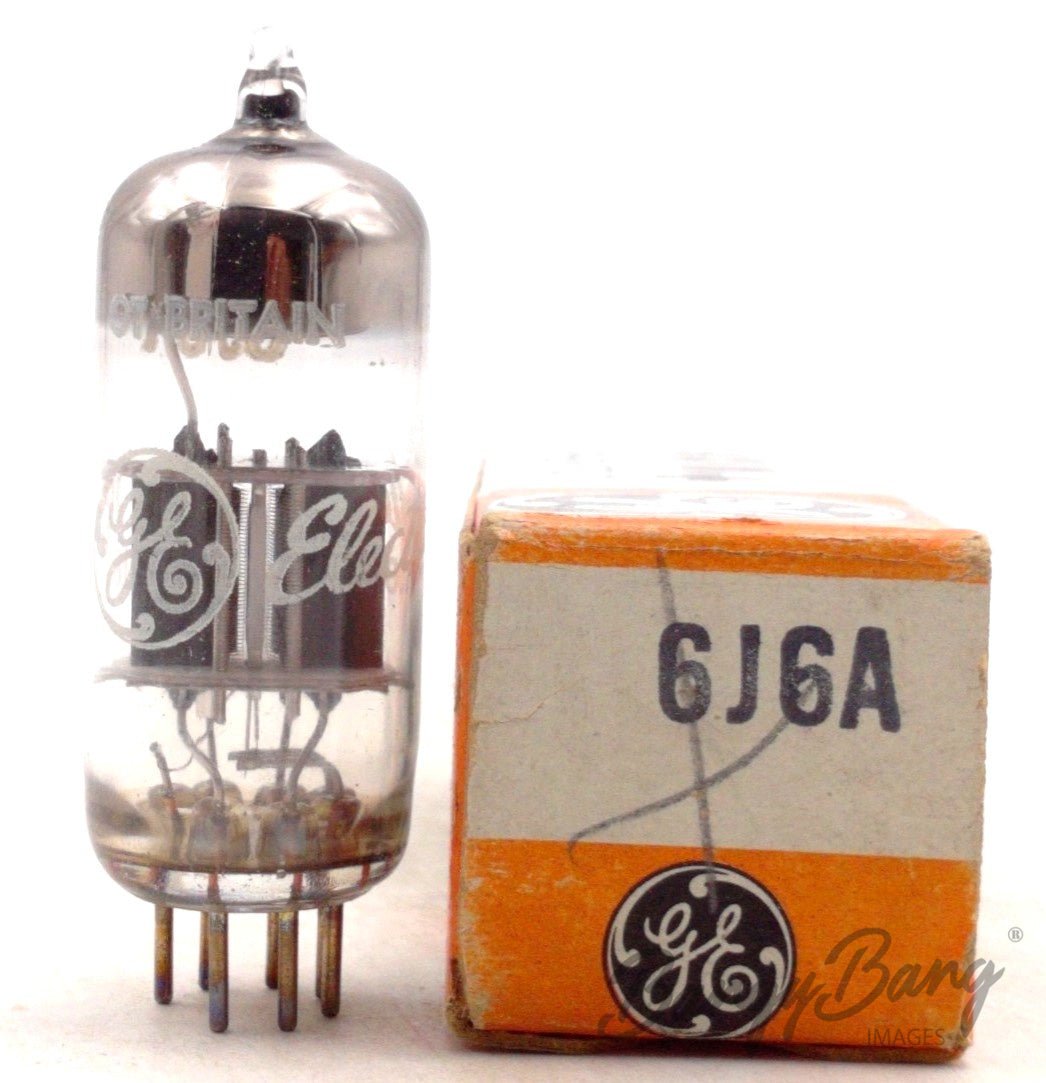 6J6A General Electric Audio Vacuum Tube Valve