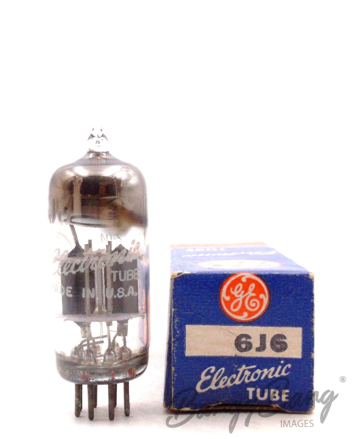 6J6 General Electric Audio Vacuum Tube Valve