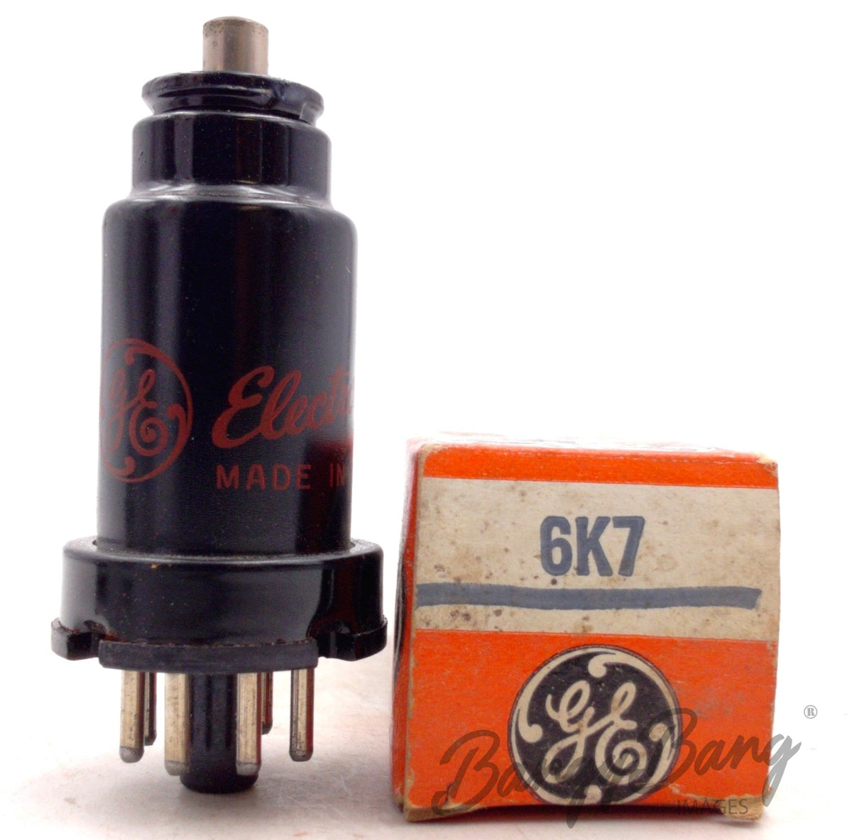6K7 General Electric Audio Vacuum Tube Valve