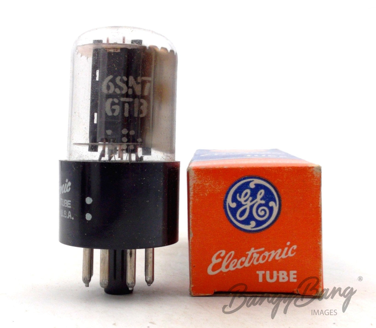 6SN7GTB General Electric Audio Vacuum Tube Valve