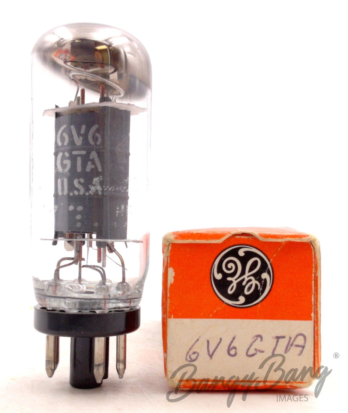 6V6GTA General Electric Audio Vacuum Tube Valve