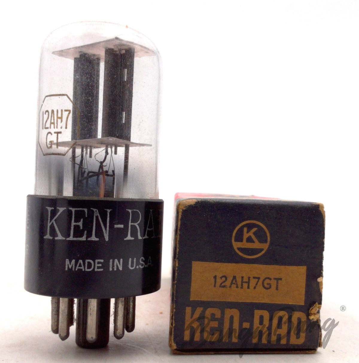 12AH7GT KEN-RAD Audio Vacuum Tube Valve