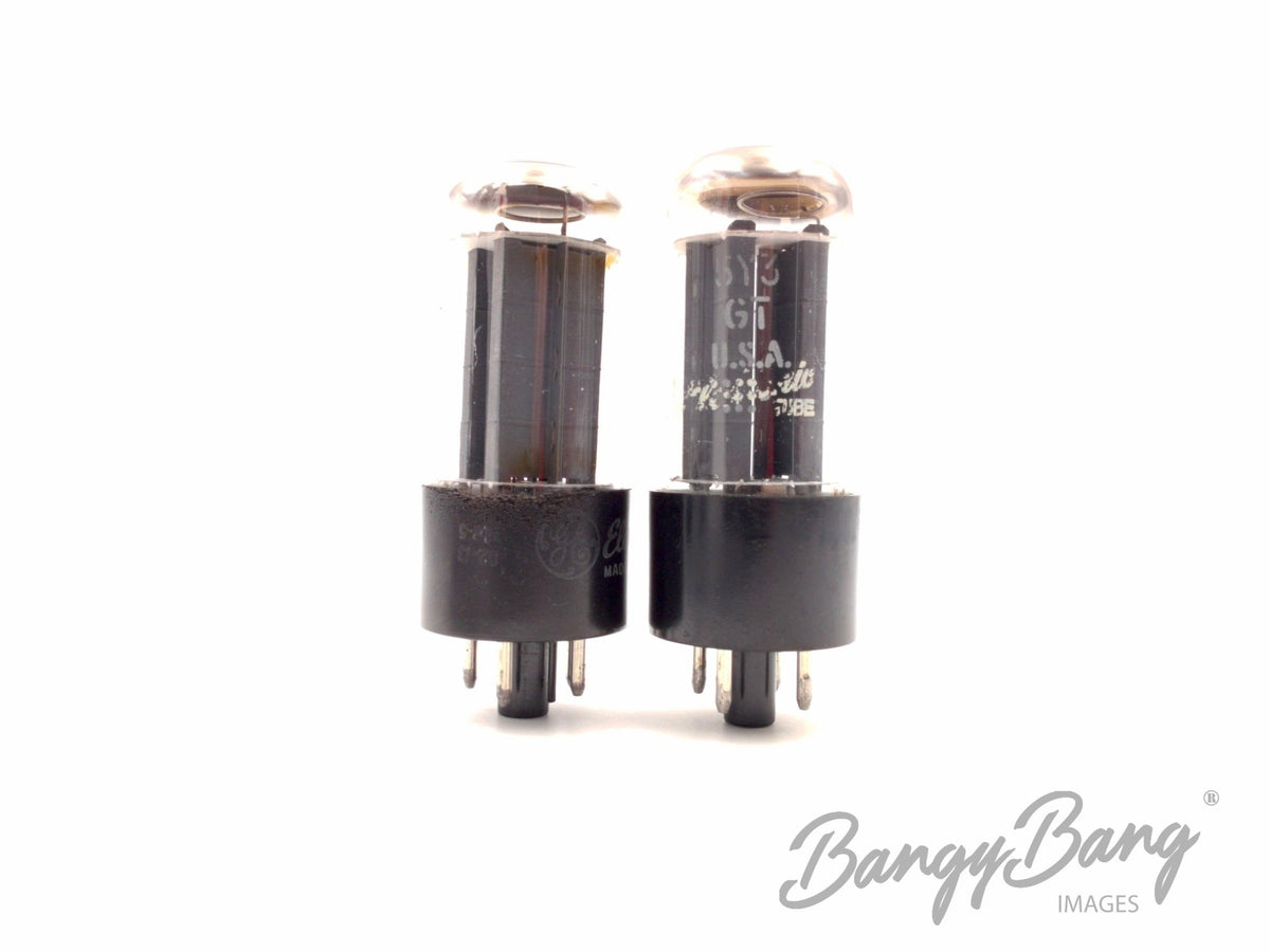 5Y3 General Electric Audio Vacuum Tube Valve