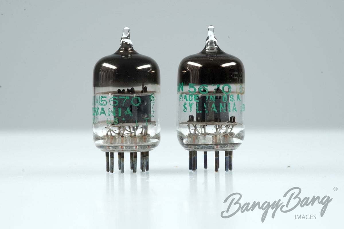 5670 Sylvania Audio Vacuum Tube Valve