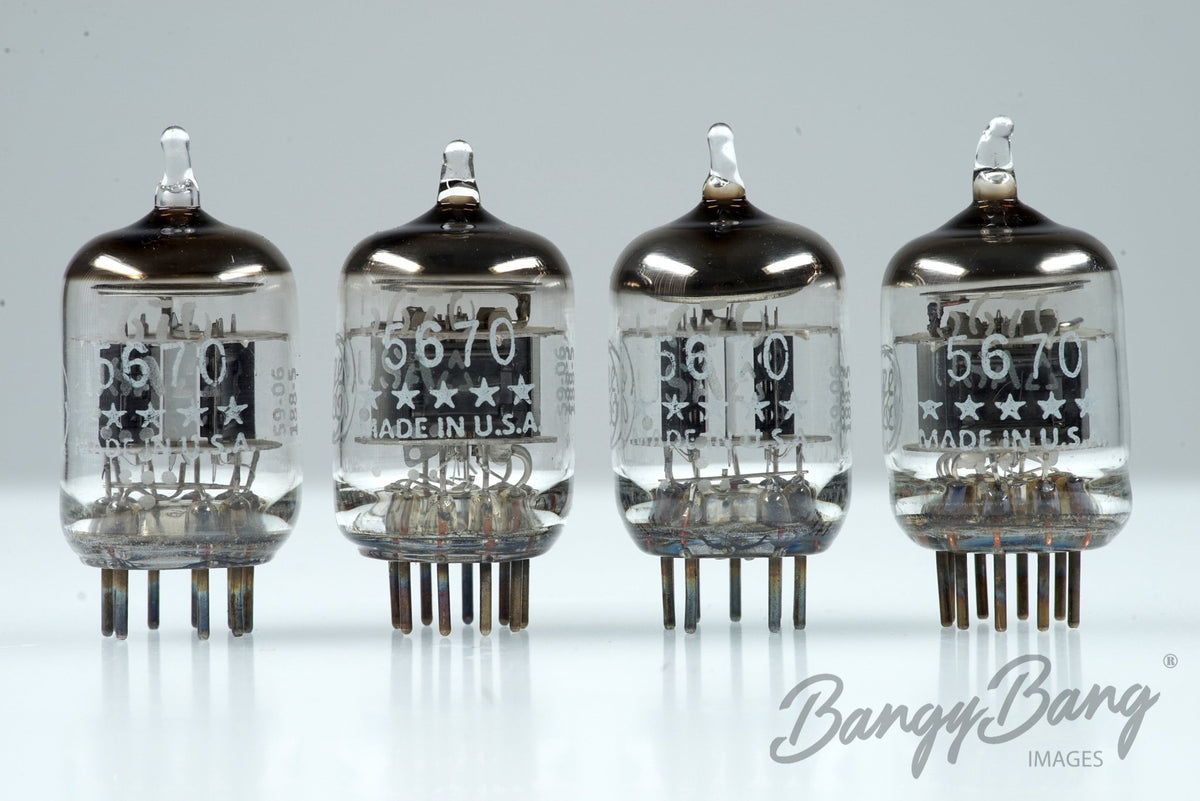 5670 General Electric Audio Vacuum Tube Valve
