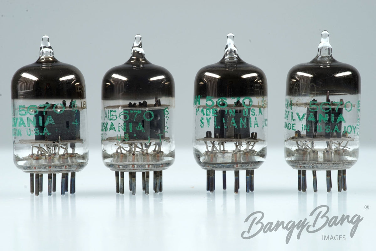5670 Sylvania Audio Vacuum Tube Valve
