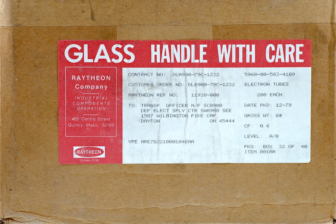 5703WB RAYTHEON Audio Vacuum Tube Valve