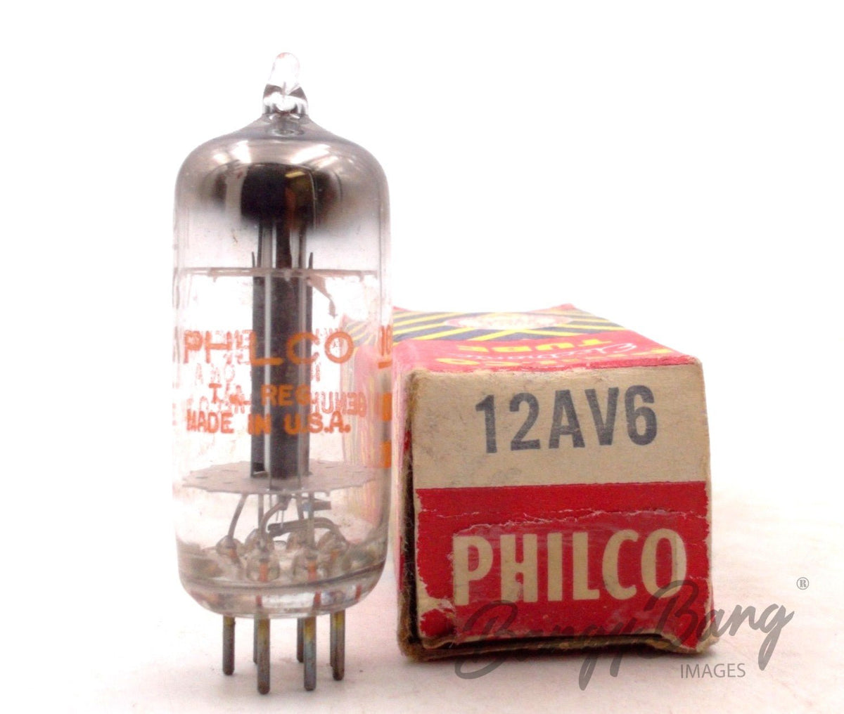 12AV6 Philco Audio Vacuum Tube Valve