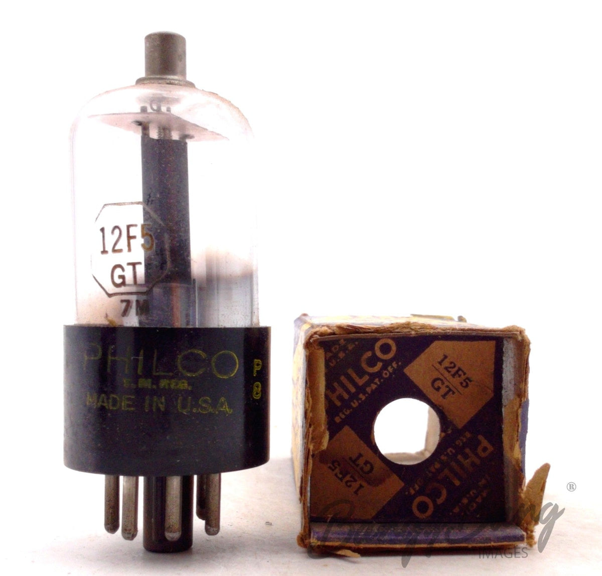 12F5GT Philco Audio Vacuum Tube Valve