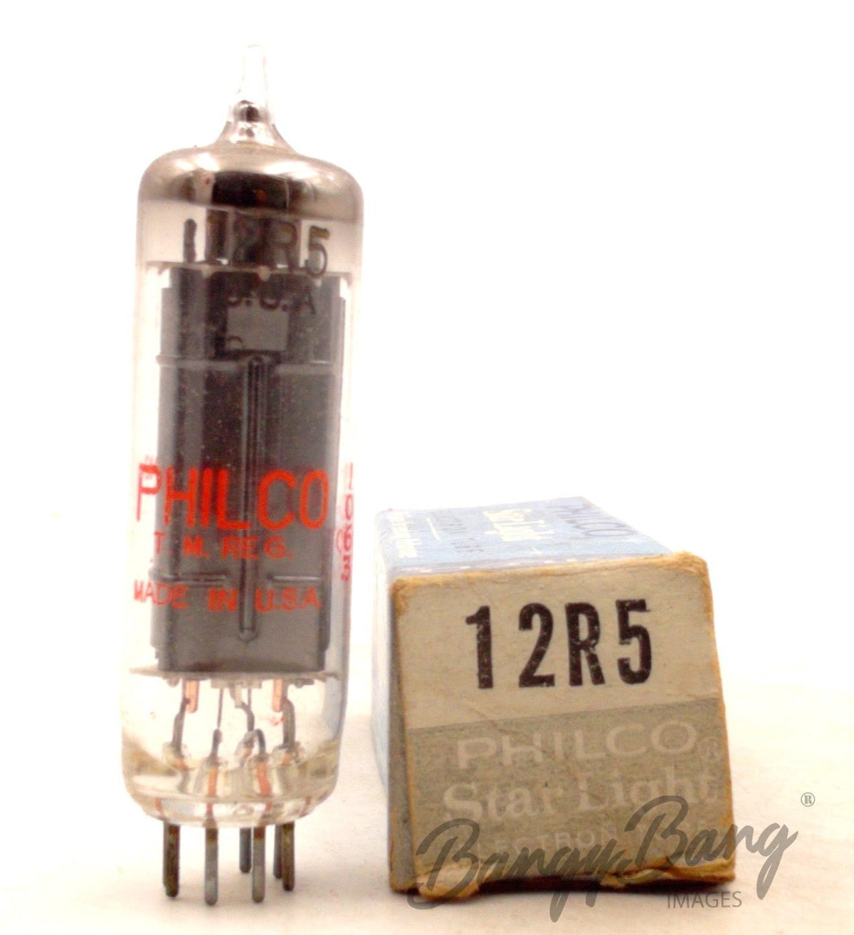 12R5 Philco Audio Vacuum Tube Valve