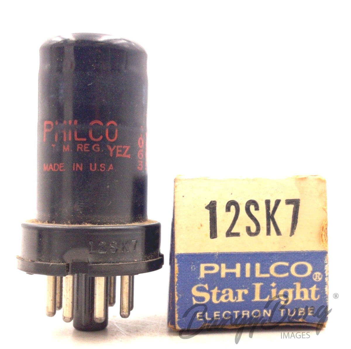 12SK7 Philco Audio Vacuum Tube Valve