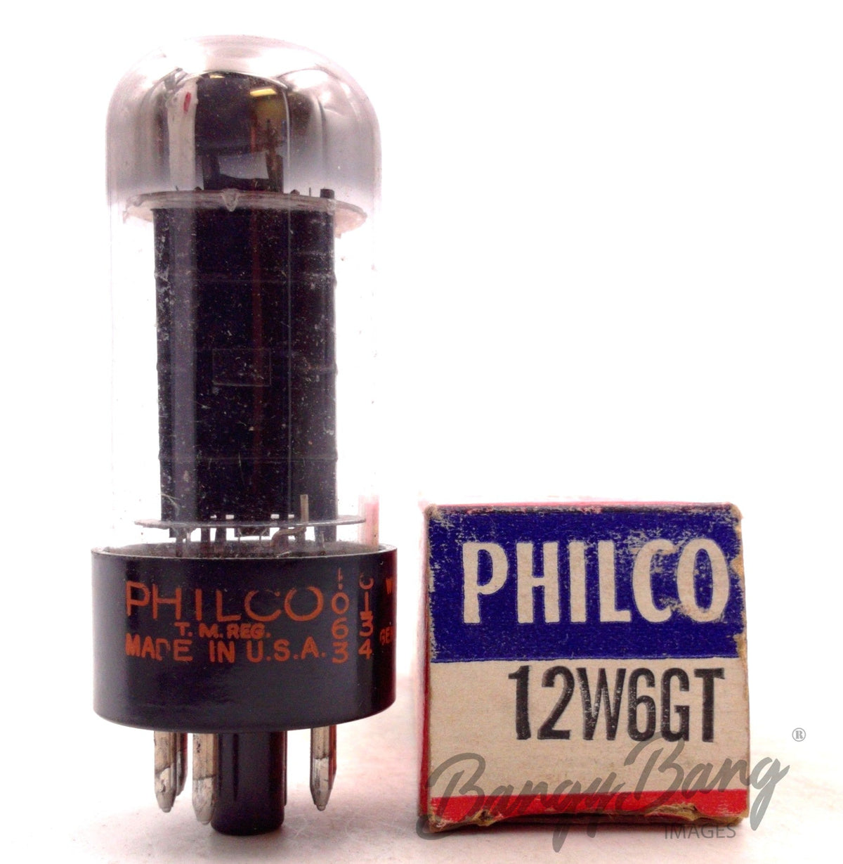 12W6GT Philco Audio Vacuum Tube Valve