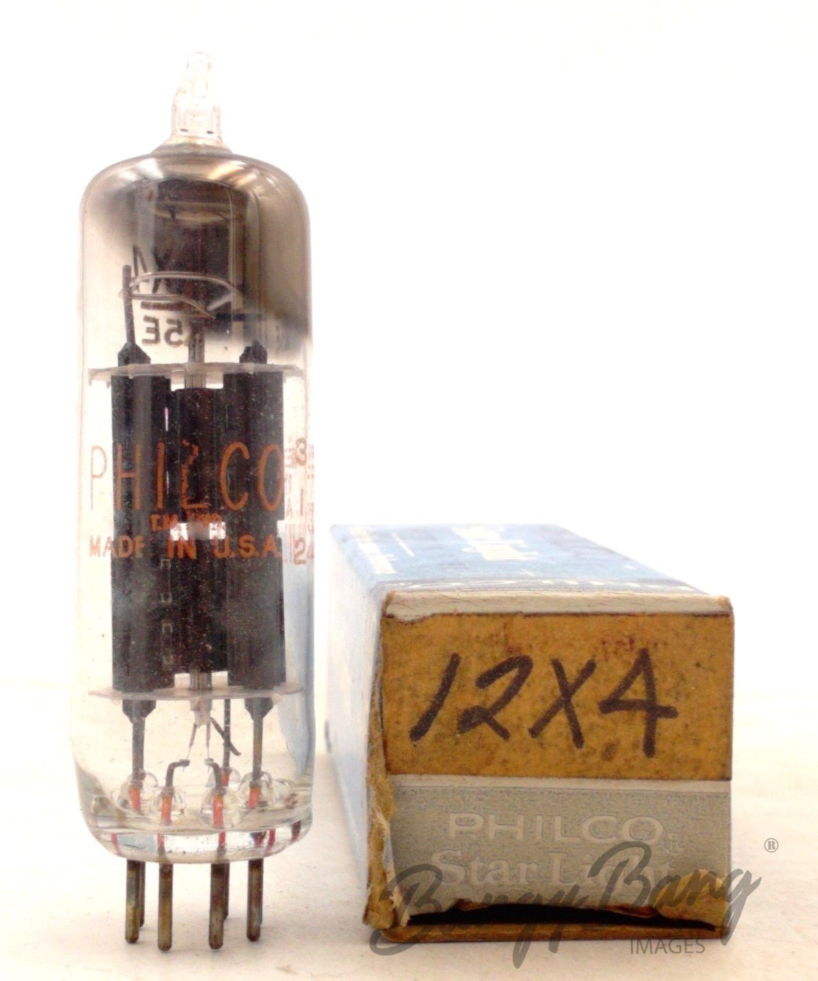 12X4 Philco Audio Vacuum Tube Valve