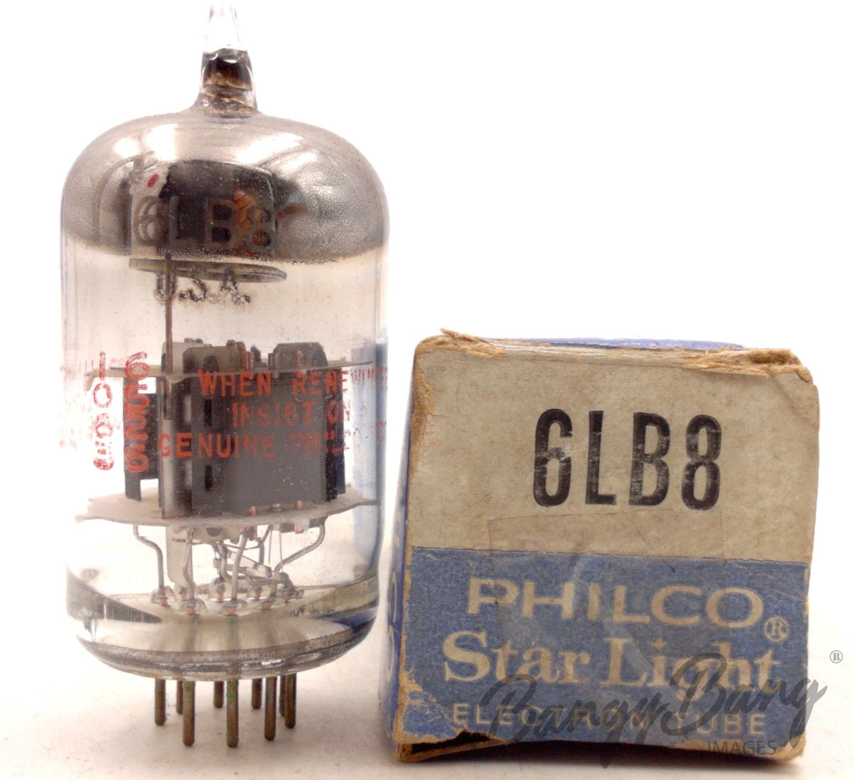 6LB8 Philco Audio Vacuum Tube Valve