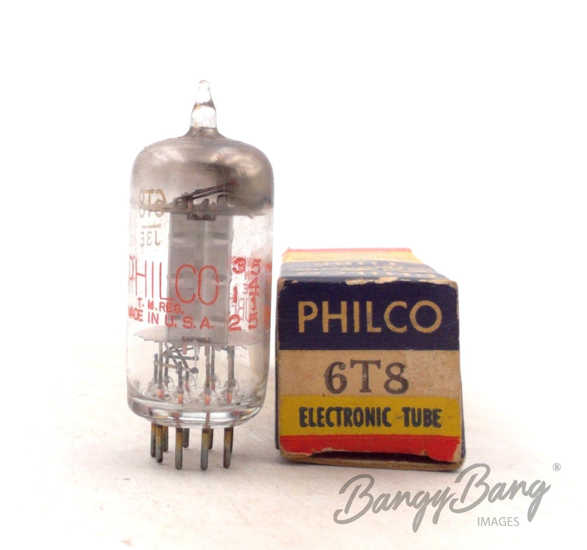 6T8 Philco Audio Vacuum Tube Valve