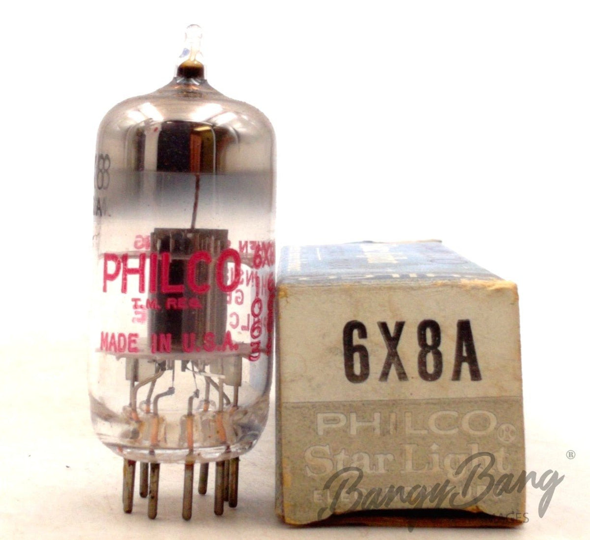 6X8A Philco Audio Vacuum Tube Valve