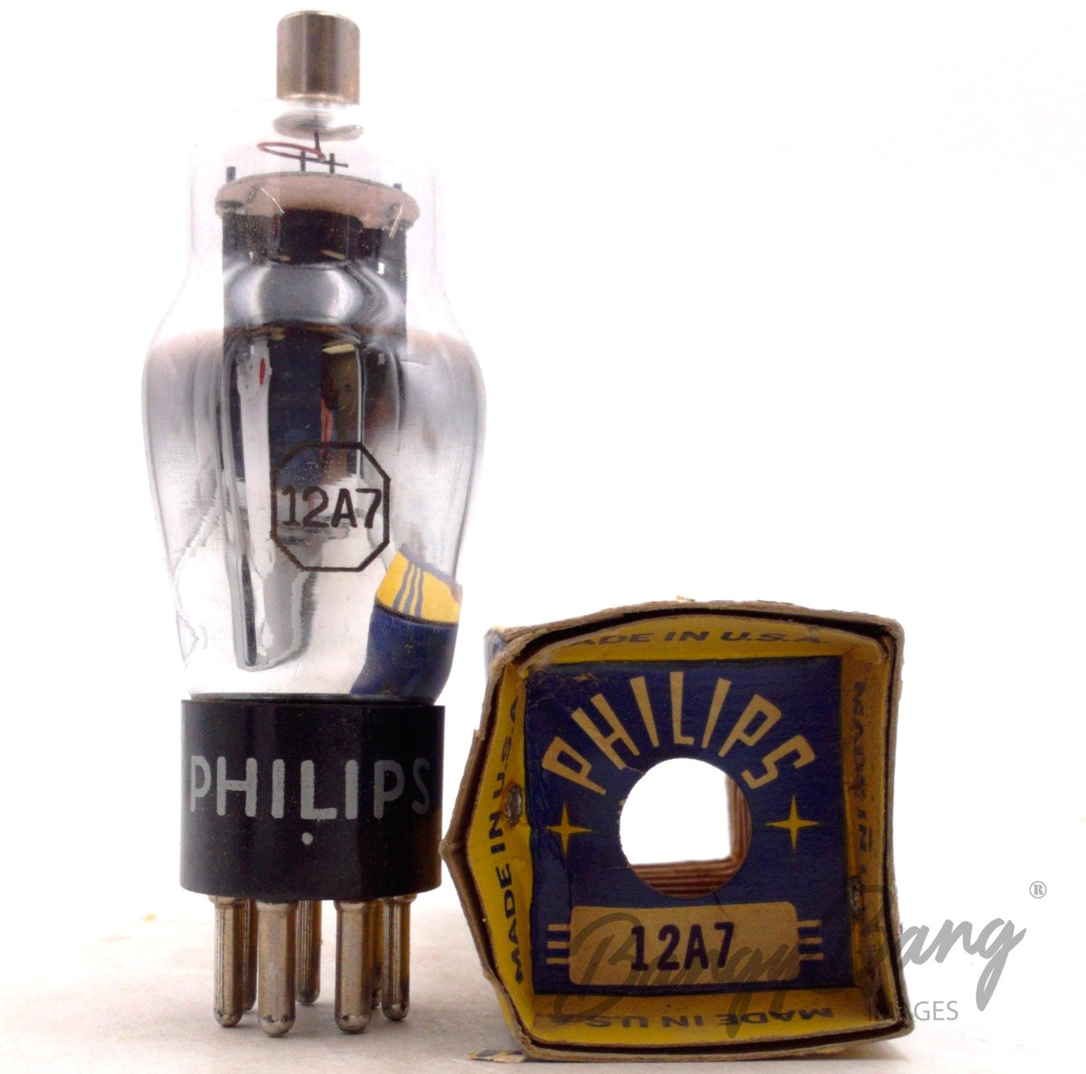 12A7 Philips Audio Vacuum Tube Valve