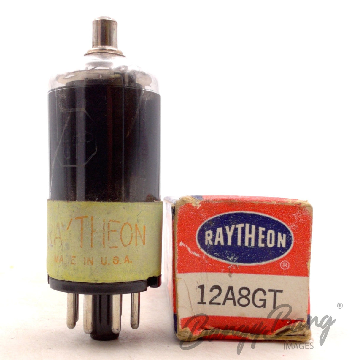 12A8GT Raytheon Audio Vacuum Tube Valve