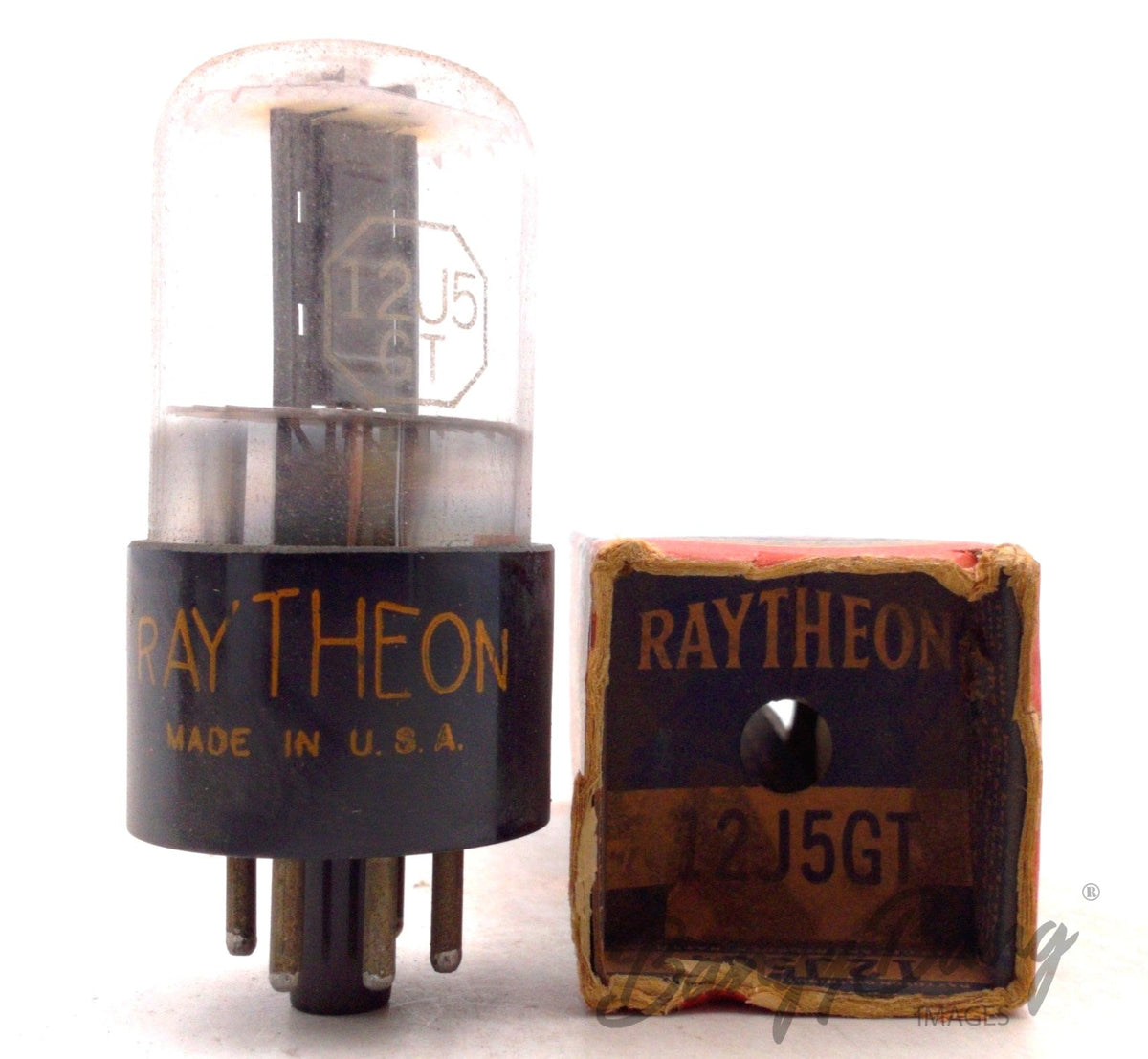 12J5GT Raytheon Audio Vacuum Tube Valve