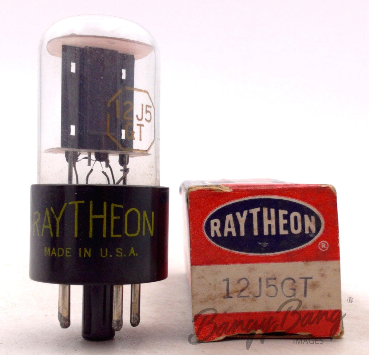 12J5GT Raytheon Audio Vacuum Tube Valve