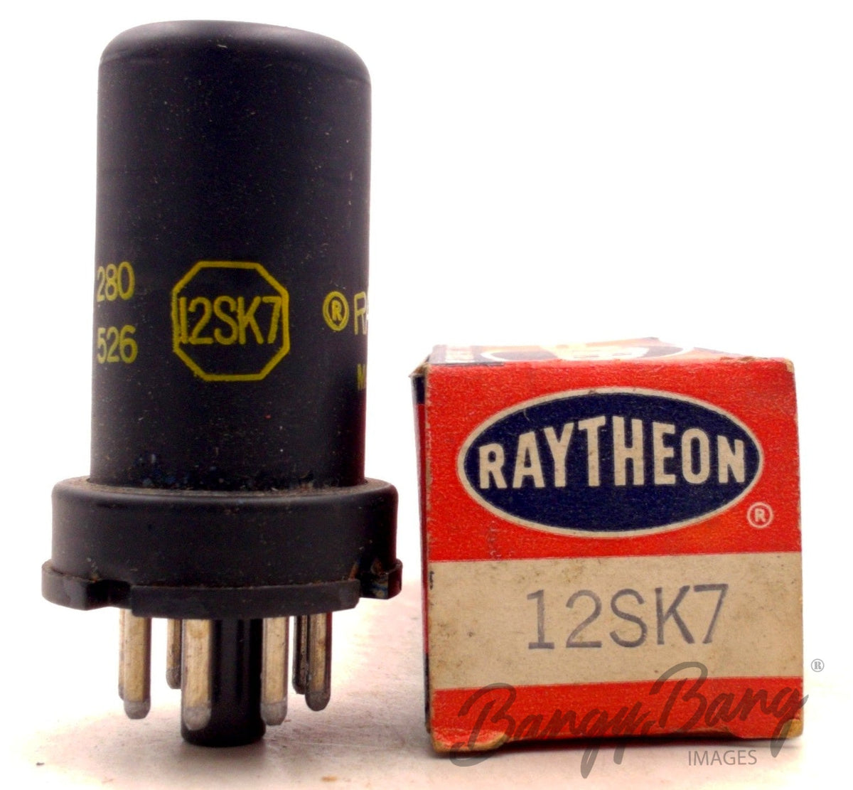 12SK7 Raytheon Audio Vacuum Tube Valve