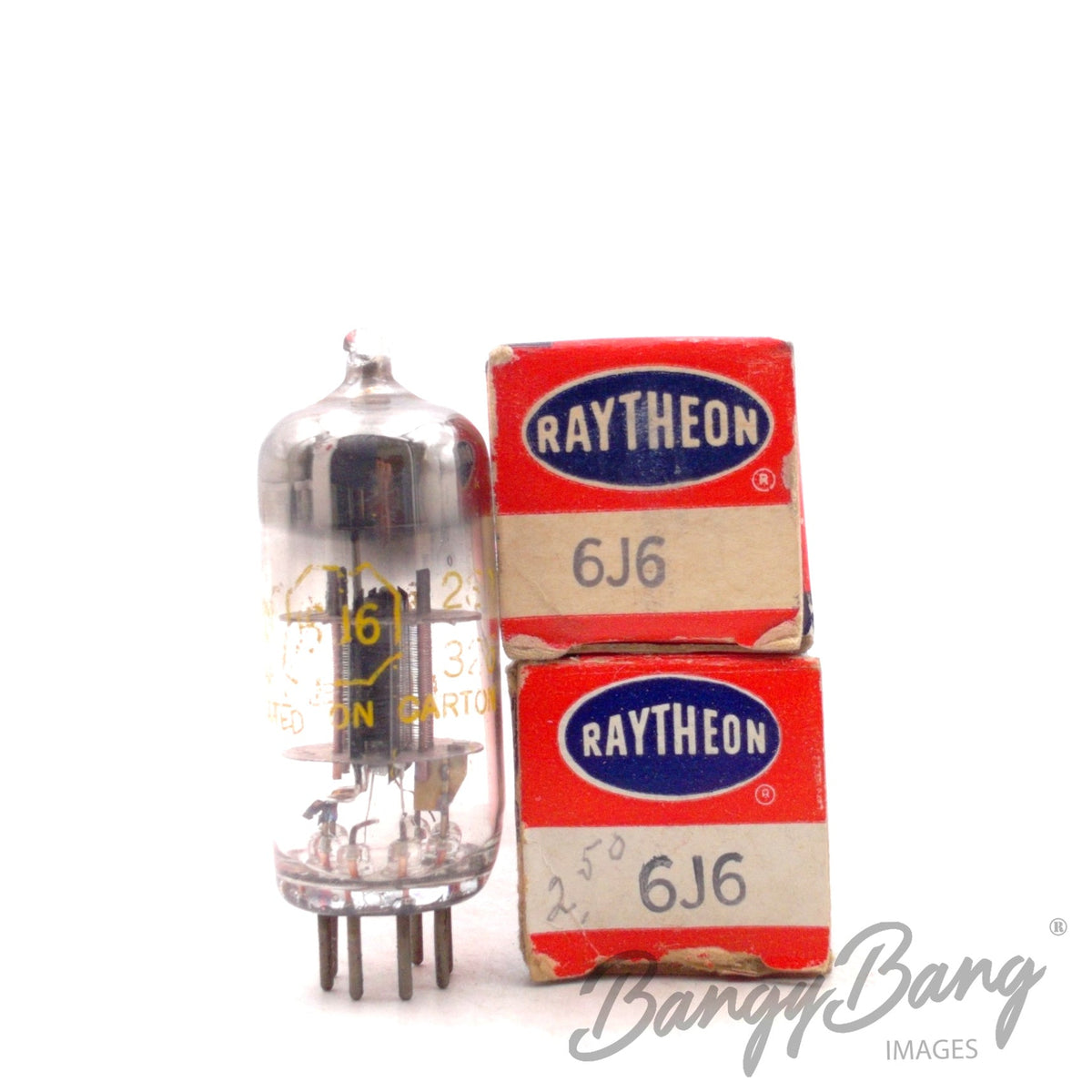 6J6 Raytheon Audio Vacuum Tube Valve