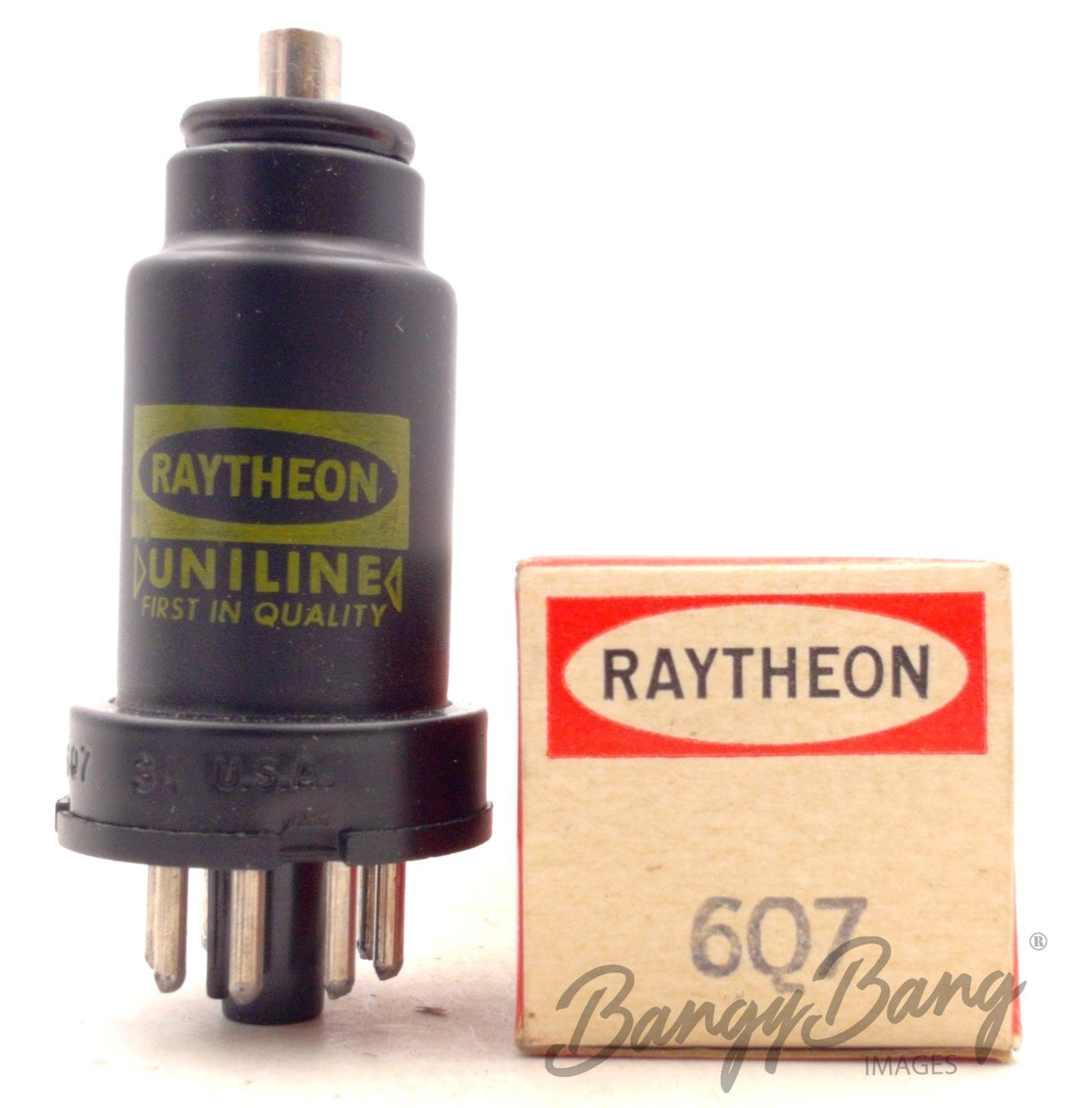 6Q7 Raytheon Audio Vacuum Tube Valve