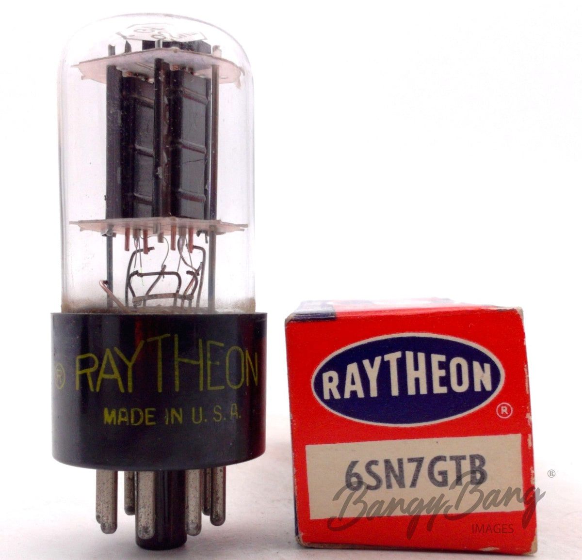 6SN7GTB Raytheon Audio Vacuum Tube Valve