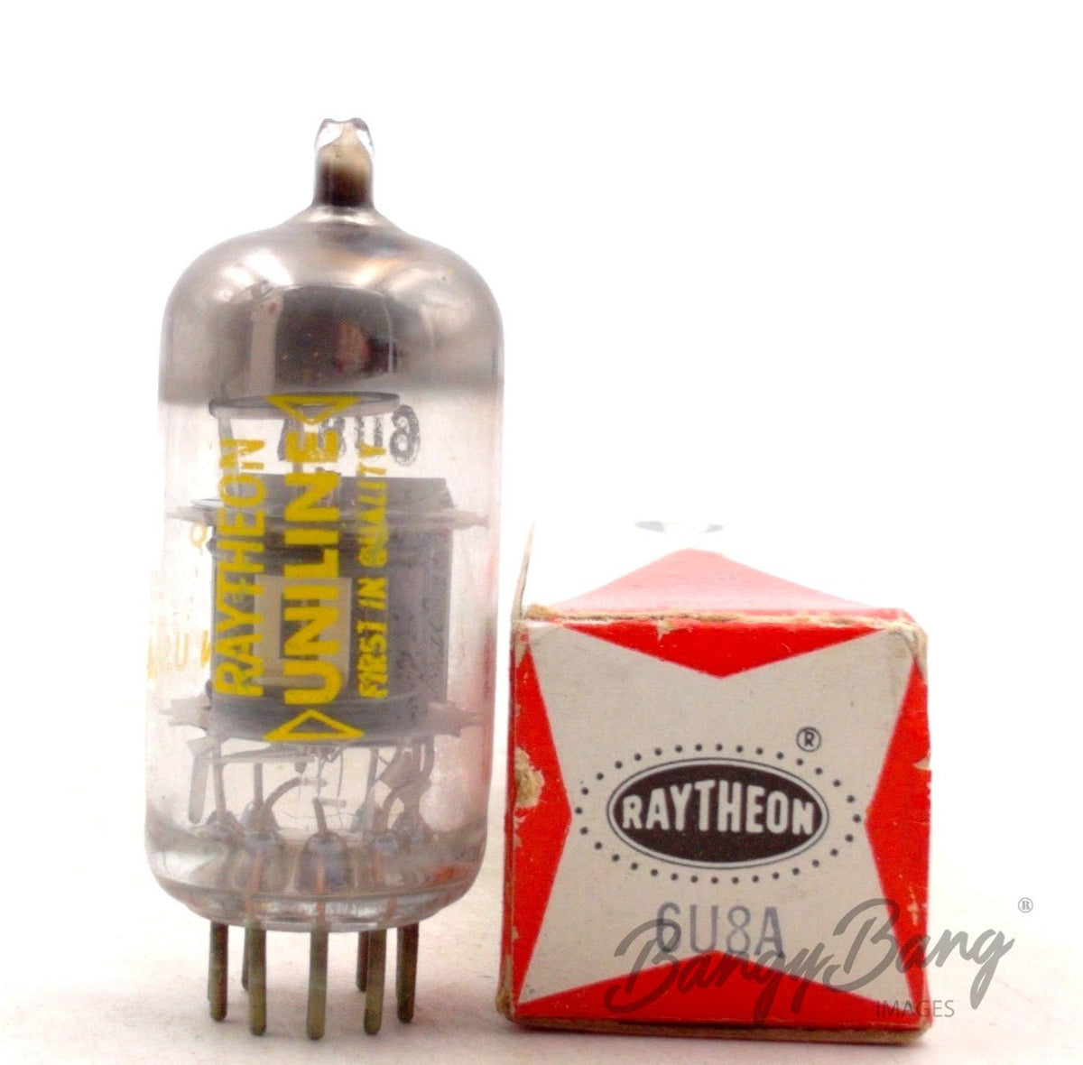 6U8A Raytheon Audio Vacuum Tube Valve