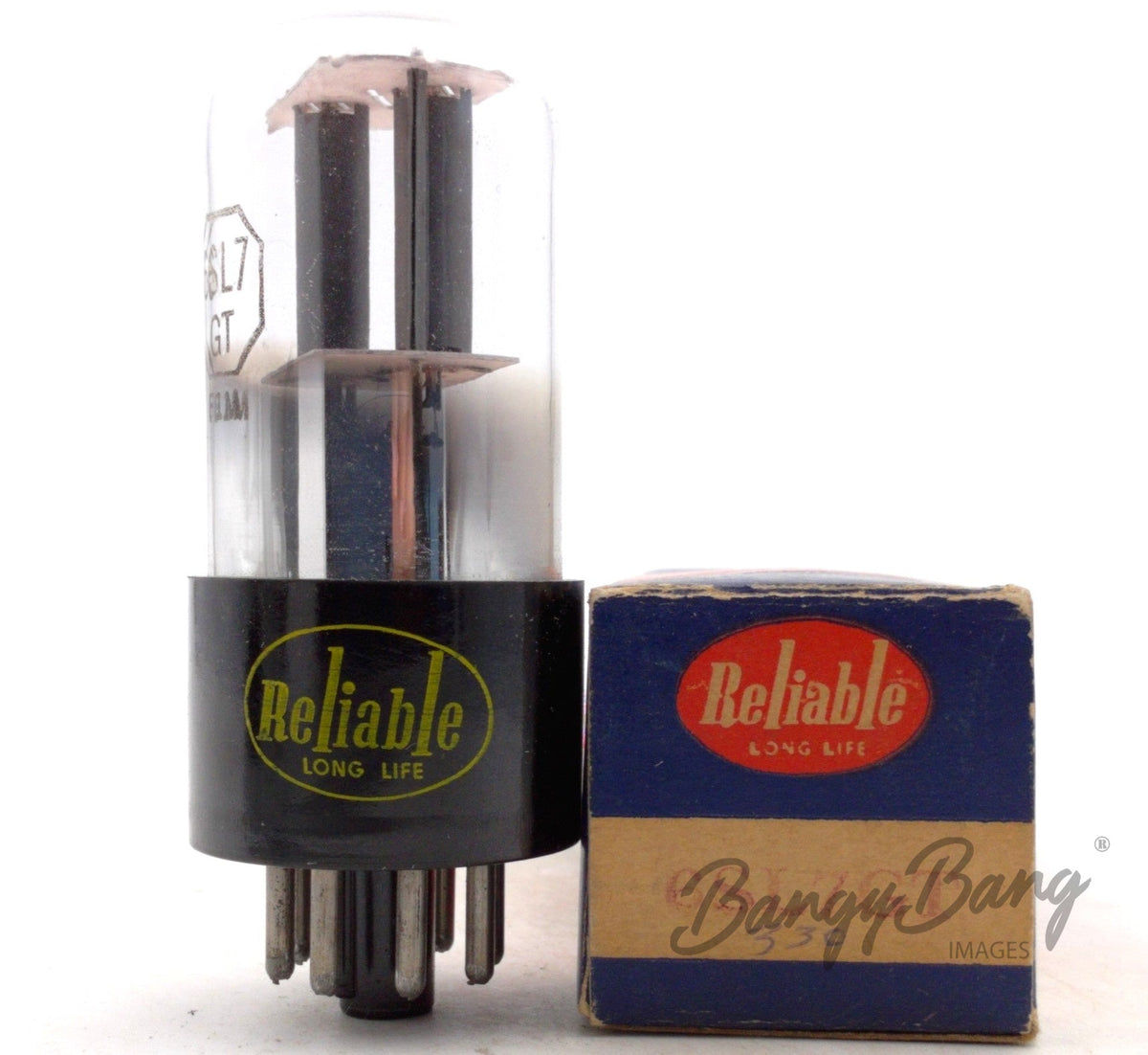 6SL7GT Reliable Selectron Audio Vacuum Tube Valve