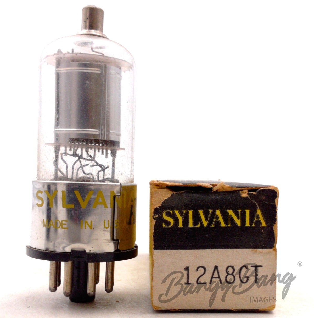12A8GT SYLVANIA Audio Vacuum Tube Valve