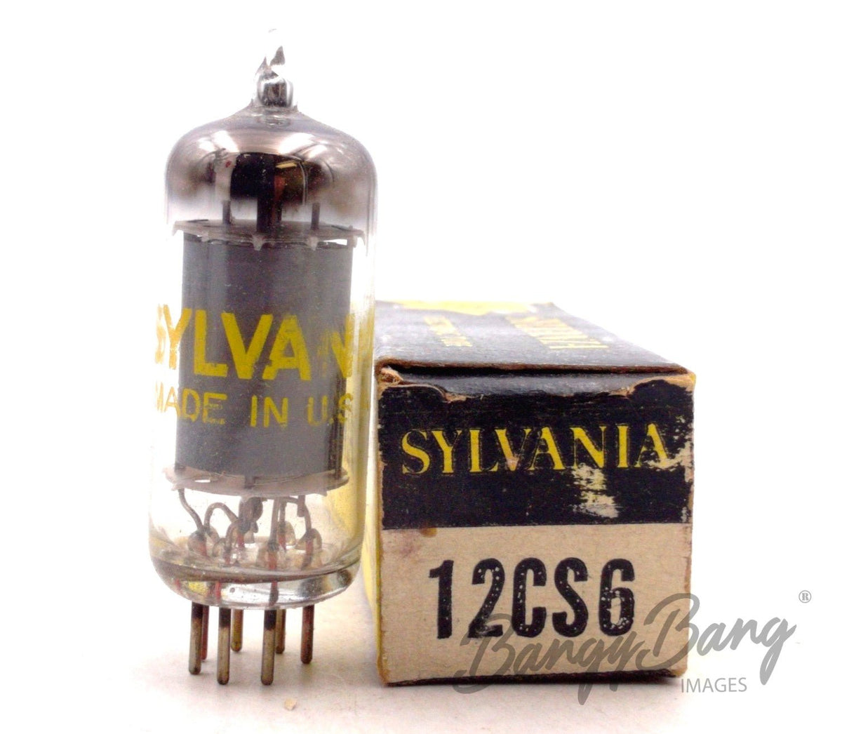 12CS6 SYLVANIA Audio Vacuum Tube Valve