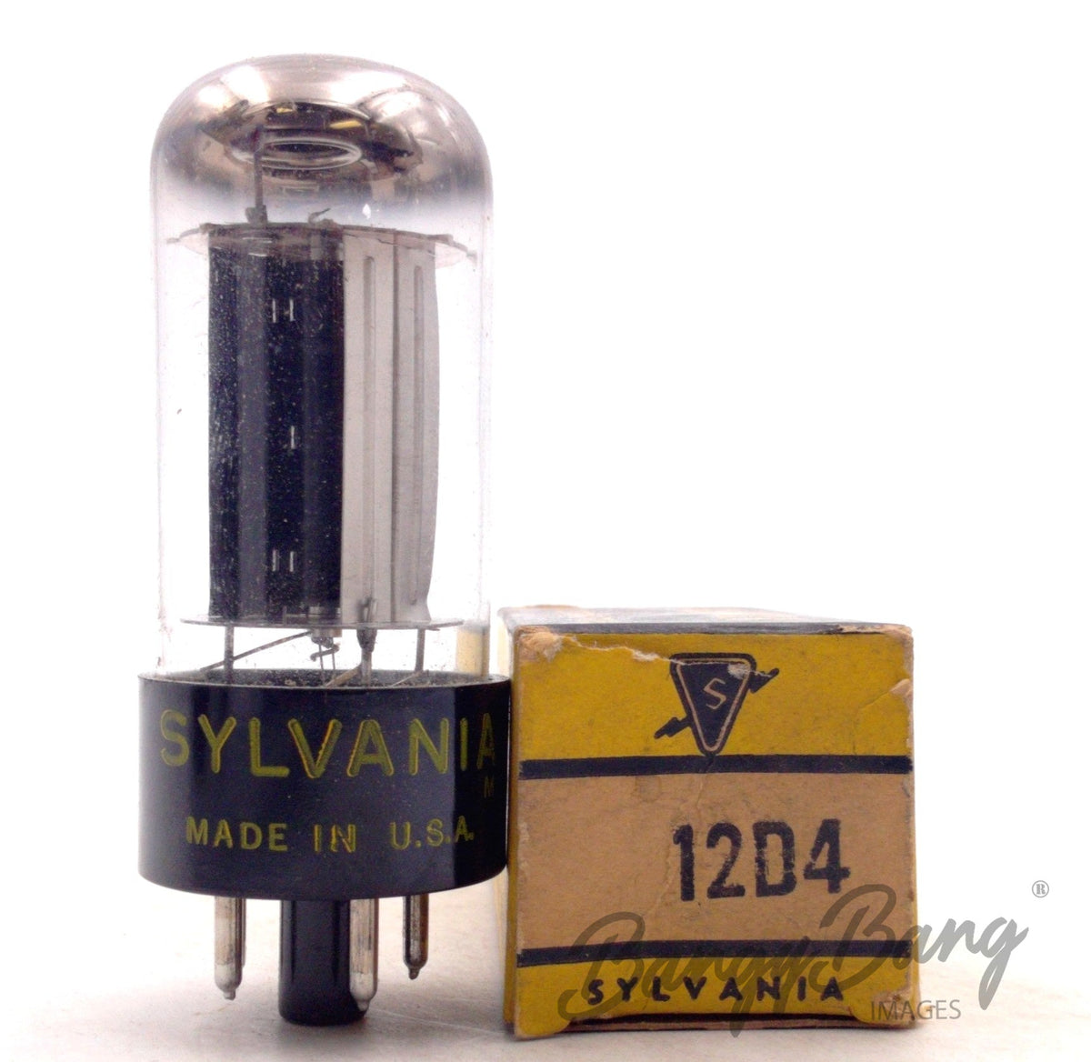 12D4 SYLVANIA Audio Vacuum Tube Valve