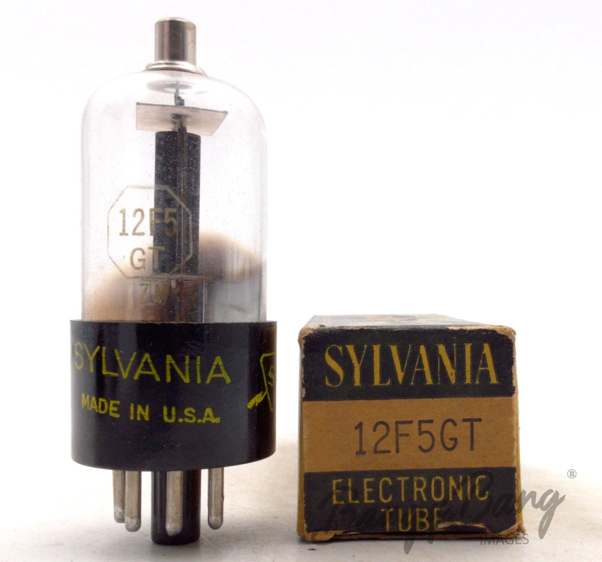 12F5GT SYLVANIA Audio Vacuum Tube Valve
