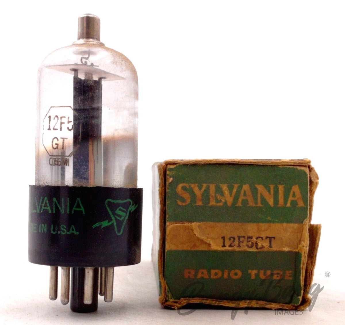 12F5GT SYLVANIA Audio Vacuum Tube Valve