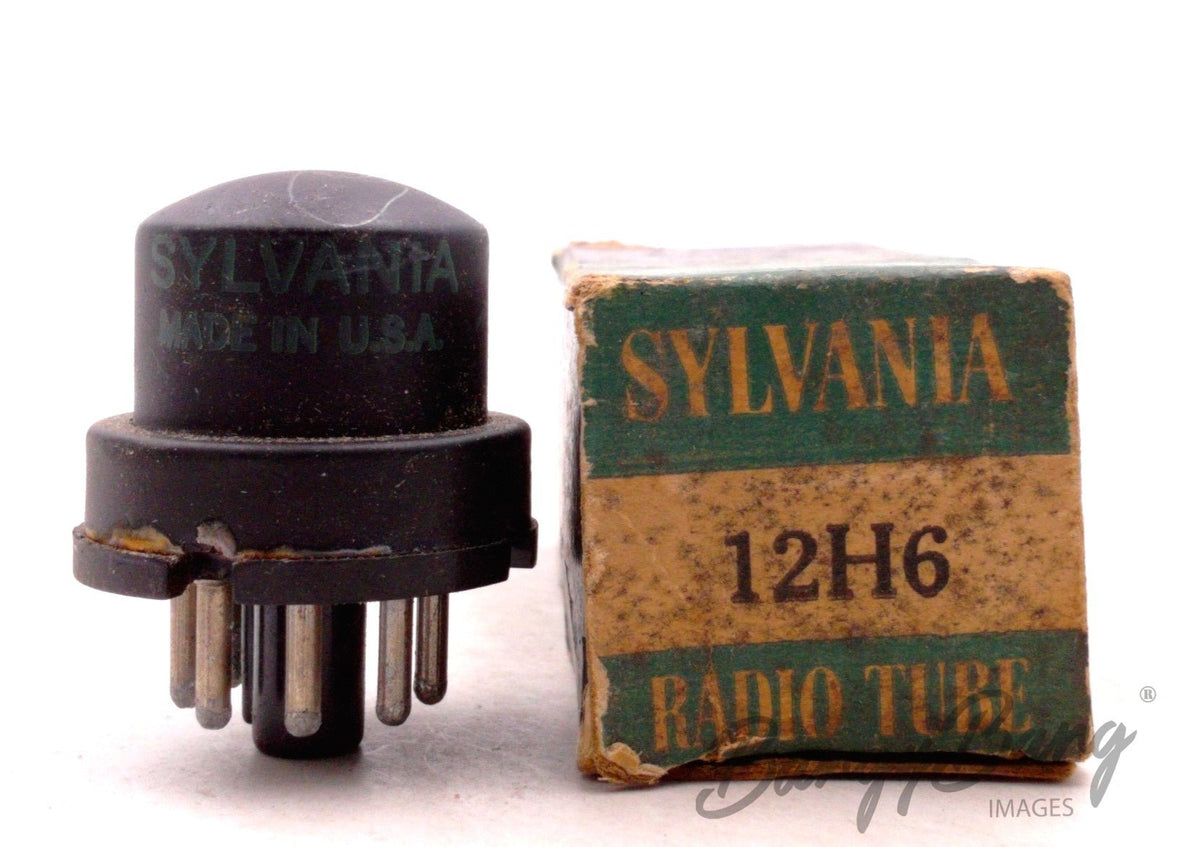 12H6 SYLVANIA Audio Vacuum Tube Valve