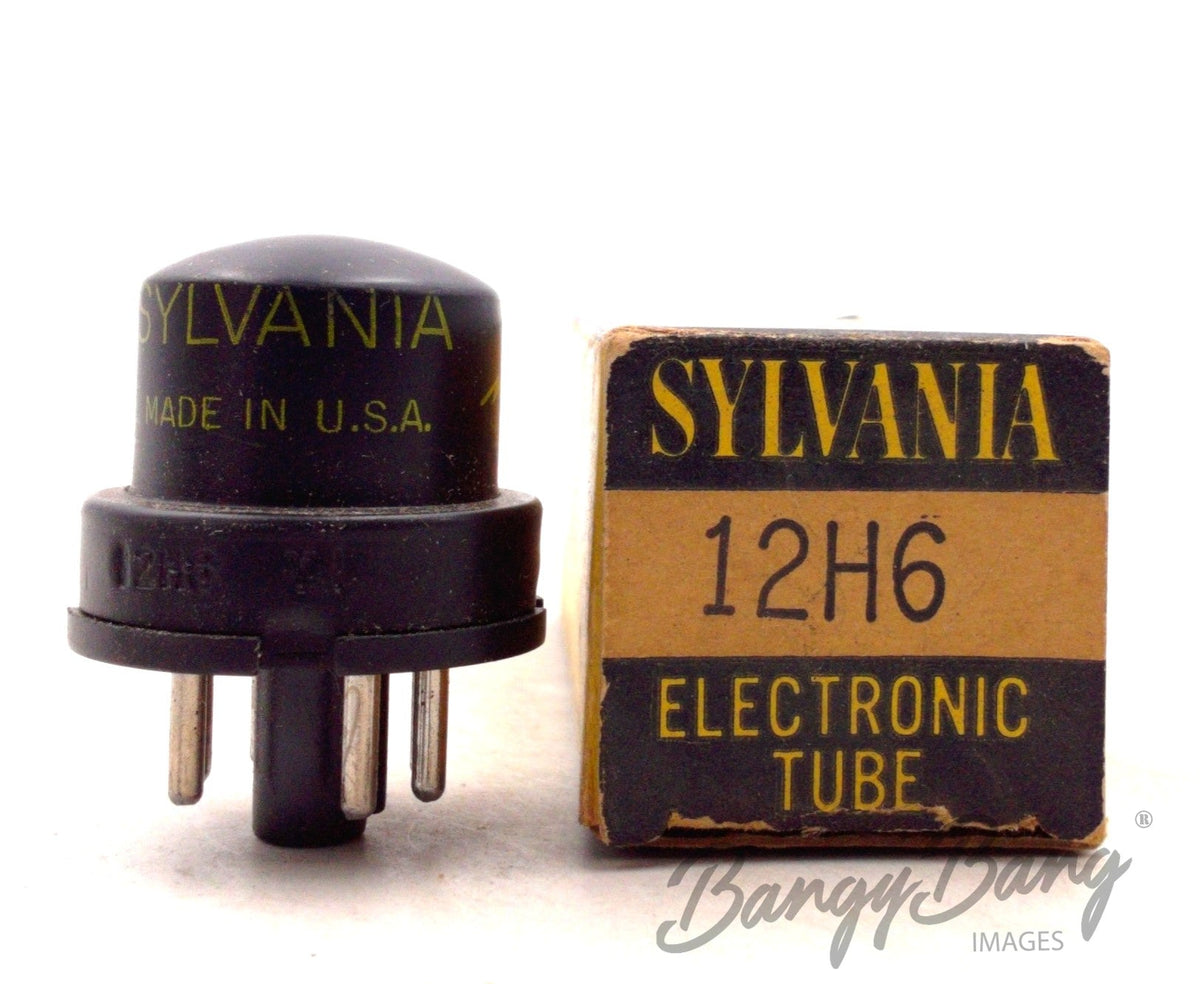 12H6 SYLVANIA Audio Vacuum Tube Valve