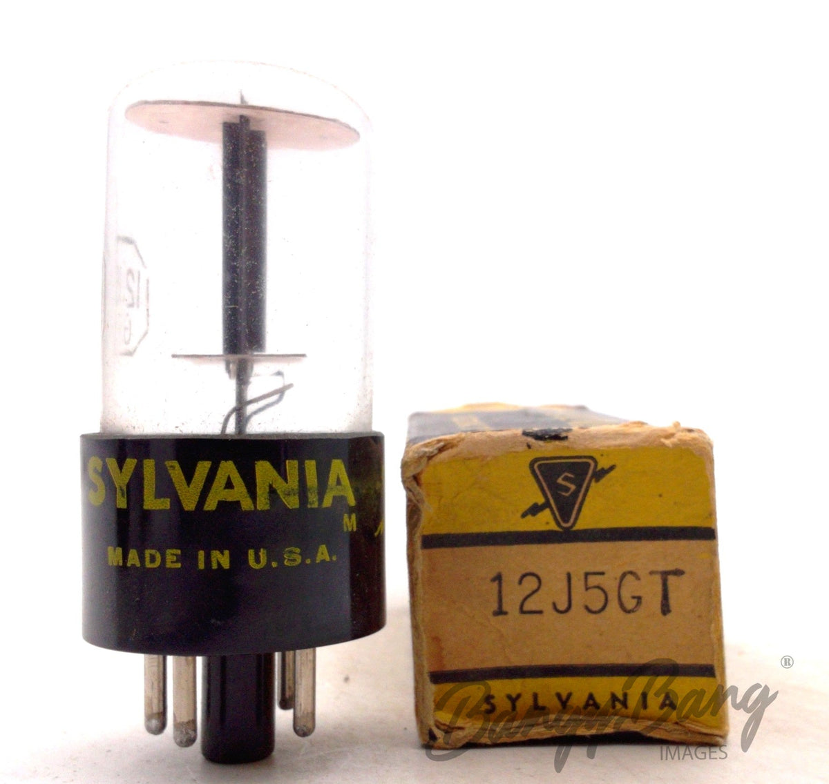 12J5GT SYLVANIA Audio Vacuum Tube Valve