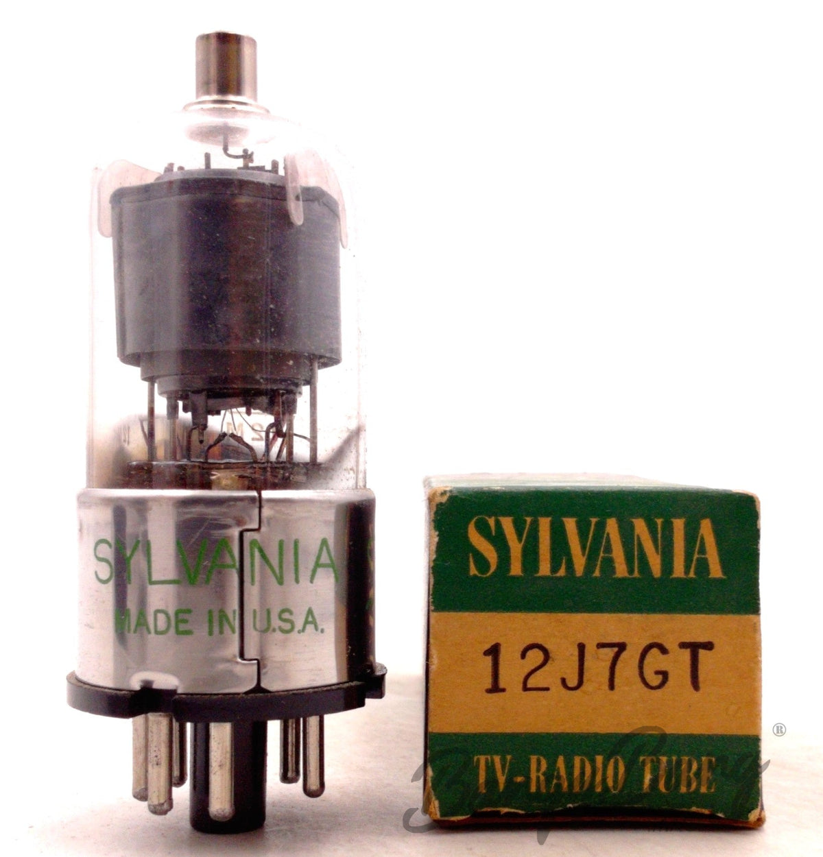 12J7GT SYLVANIA Audio Vacuum Tube Valve