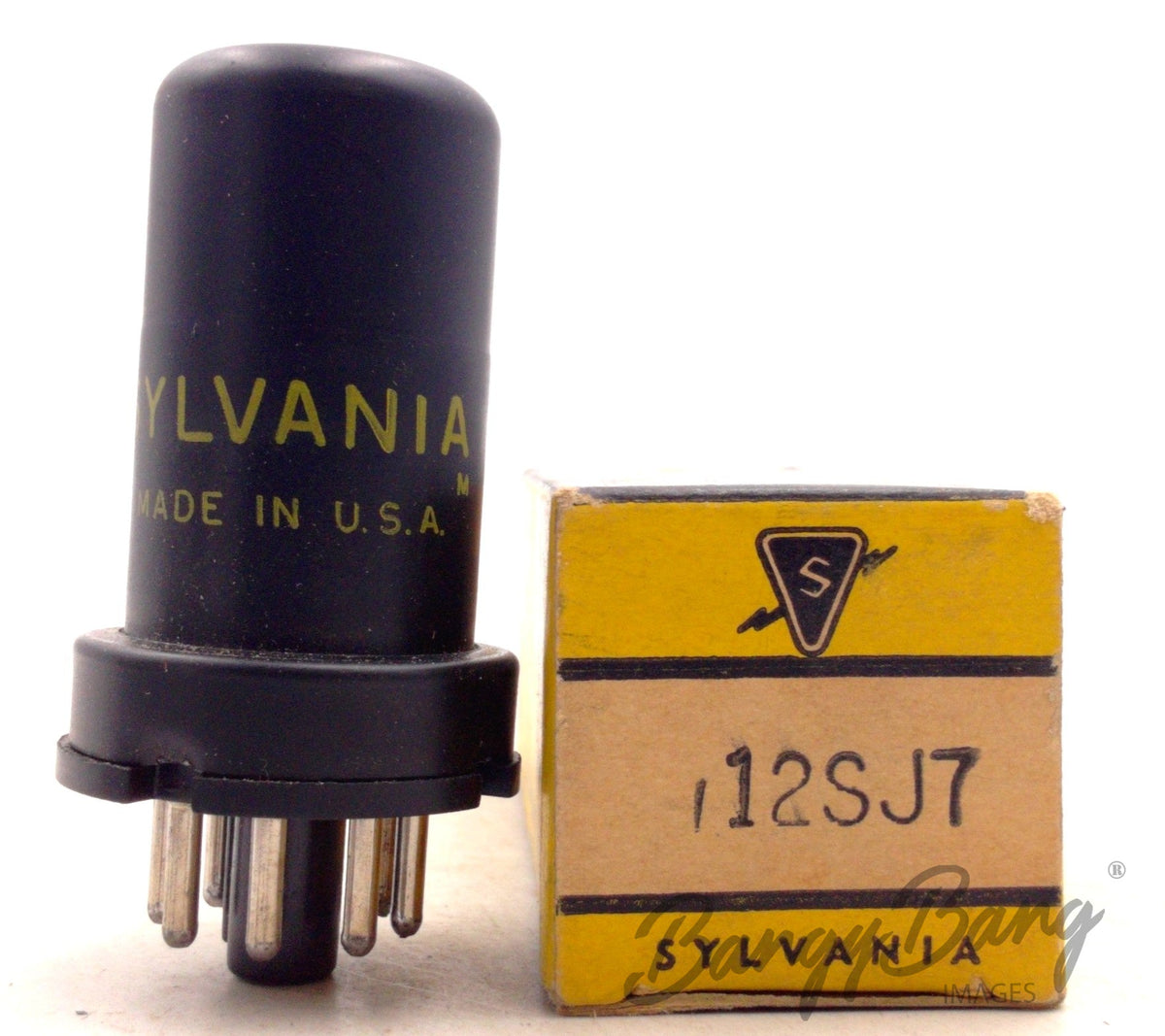 12SJ7 SYLVANIA Audio Vacuum Tube Valve