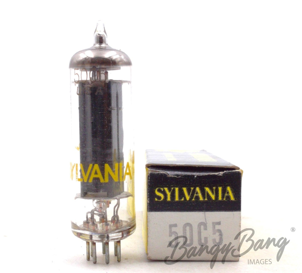 50C5 SYLVANIA Audio Vacuum Tube Valve