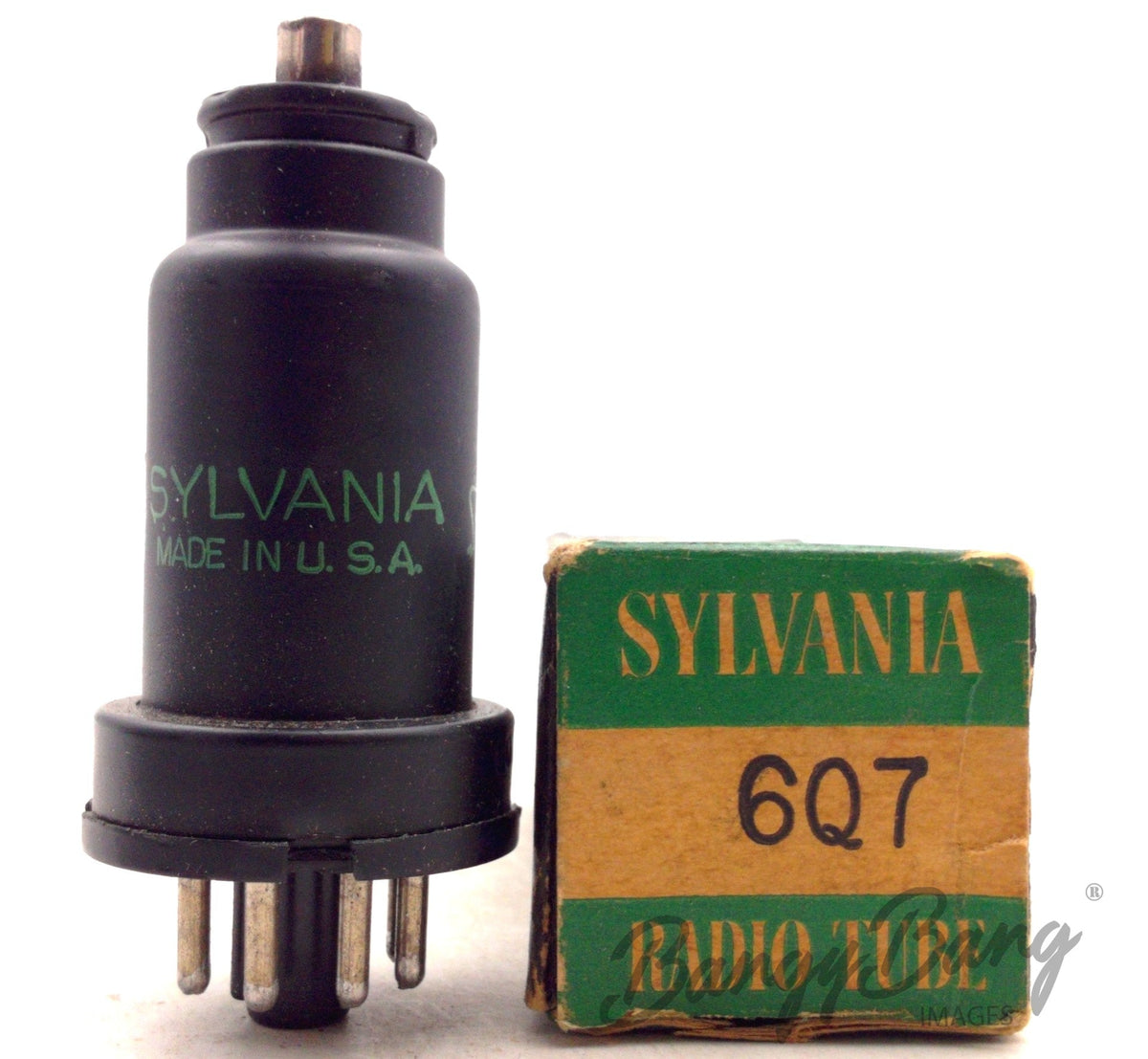 6Q7 SYLVANIA Audio Vacuum Tube Valve