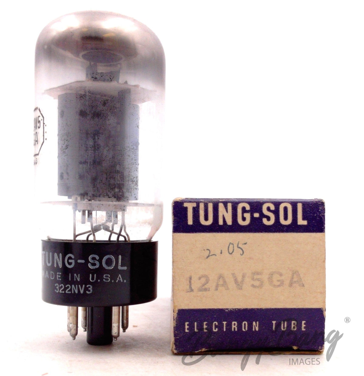12AV5GA Tung-Sol Audio Vacuum Tube Valve