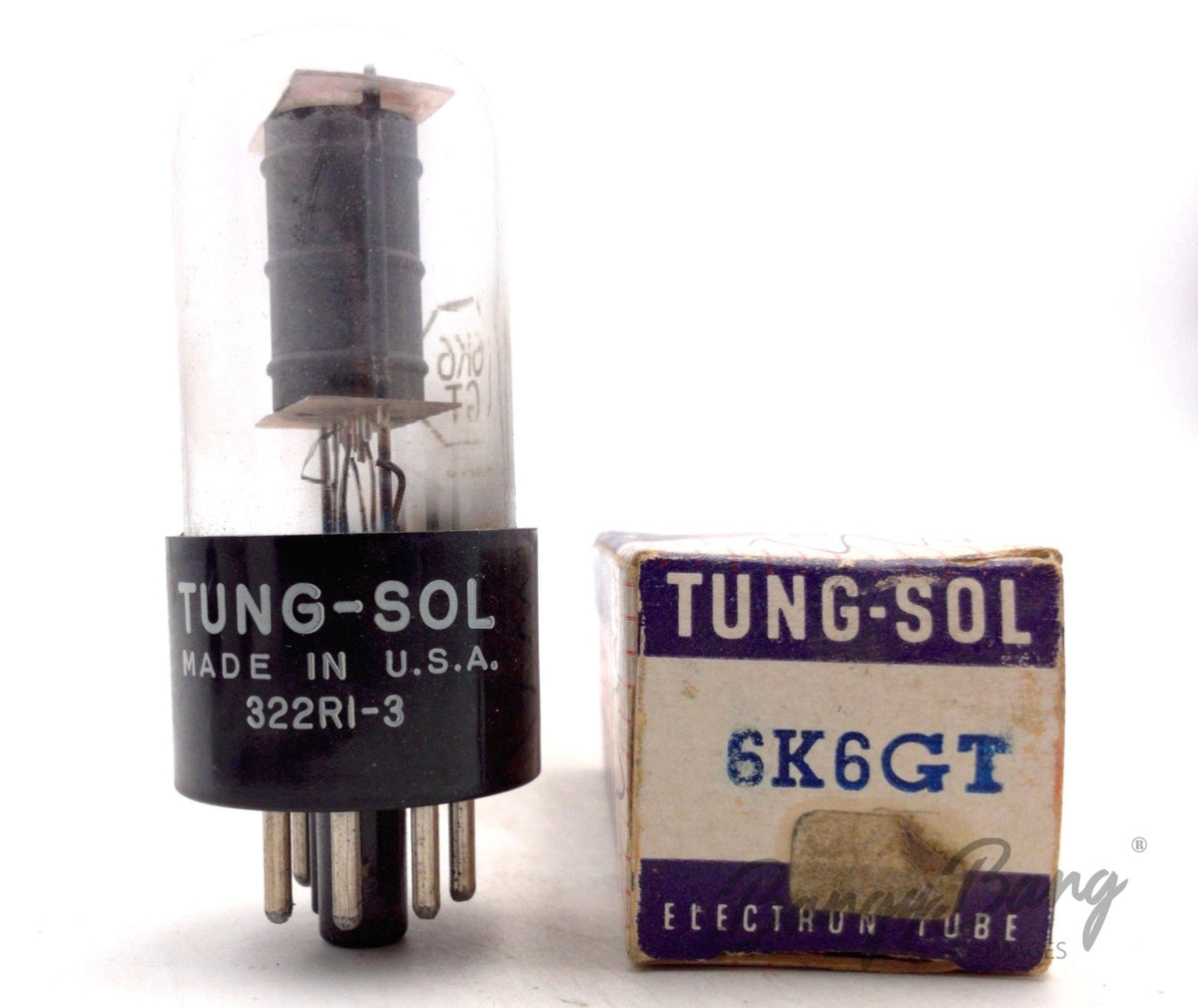 6K6GT Tung-Sol Audio Vacuum Tube Valve